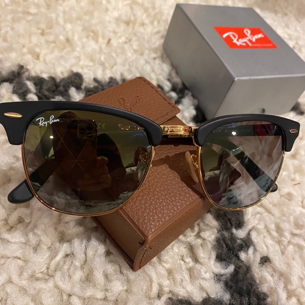 Ray-Ban 2176 Color 901-S/9J Foldable Clubmaster.